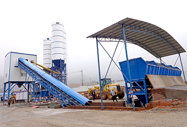 HZS240混凝土搅拌站(图6) 盐城120混凝土搅拌站